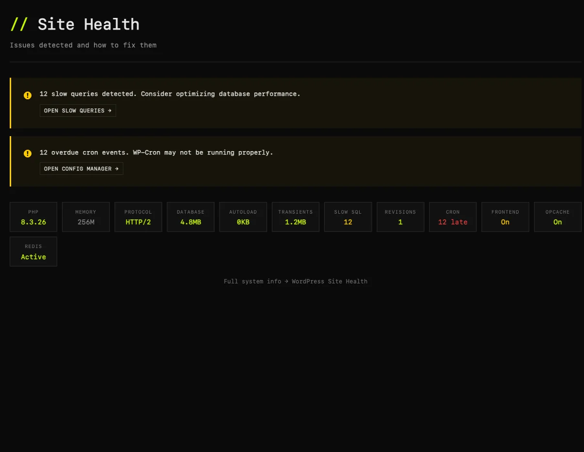 System Info screenshot