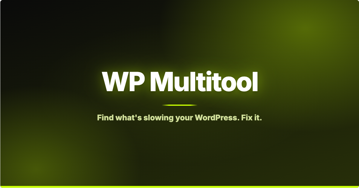 WP Multitool screenshot 1